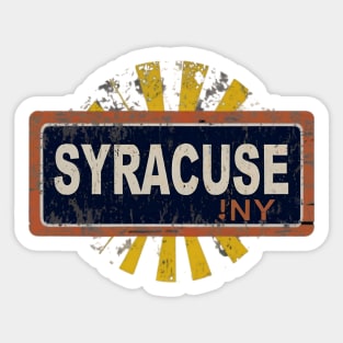 Syracuse Sticker